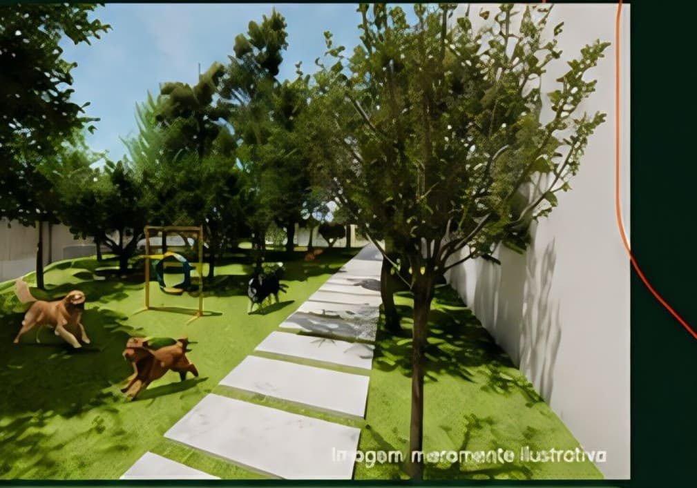 Playground e espaço pet